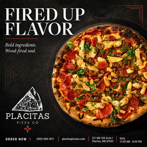 Placitas Pizza social post